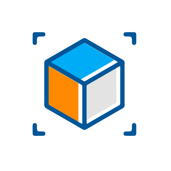 3d cube icon