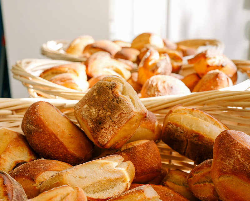 A selection of breads at the Barrio Break bakery in Tucson.
