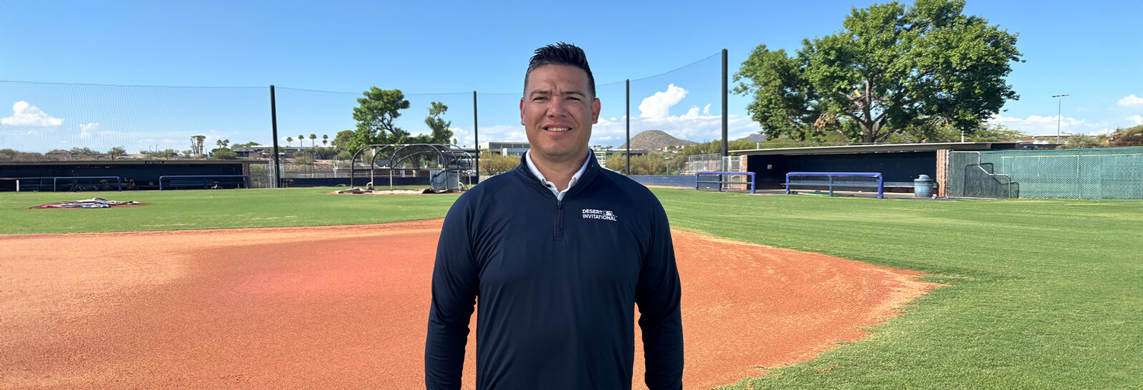 Brian poses for the camera.